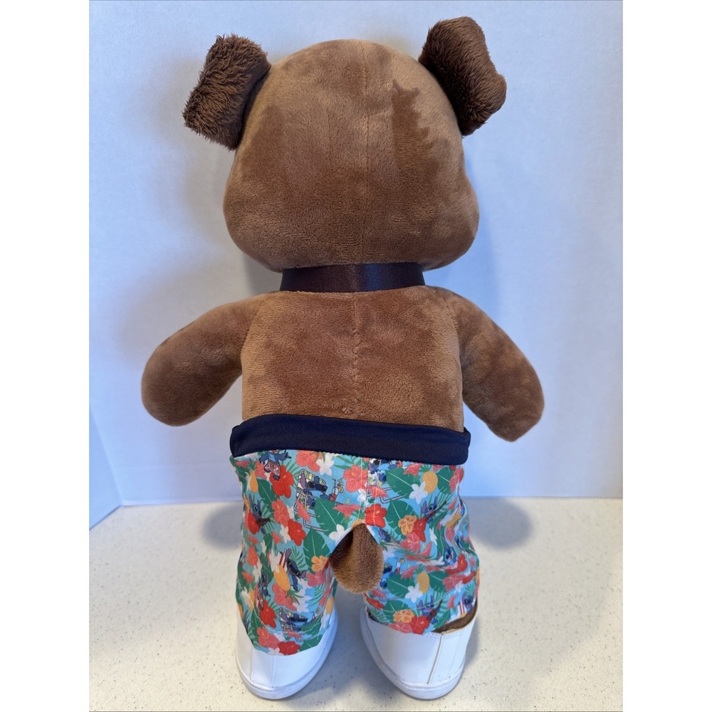 Criamigos Plush Talking Dog Disney Stitch Shorts Collar Shoes Brazil 17" Rare - Picture 3 of 9